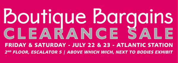 boutique bargains atlantic station july 2016