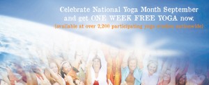 national yoga month