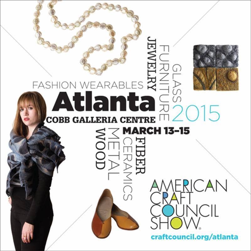 Discounts American Craft Council Show at Cobb Galleria on March 1315