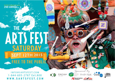 5 arts fest 2015