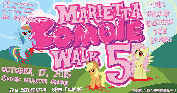 marietta zombie walk 2015