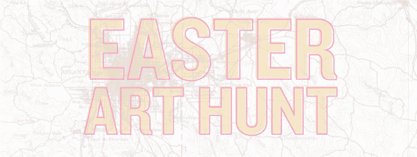 easter art hunt 2016