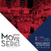 free xfinity movie series at the battery atlanta