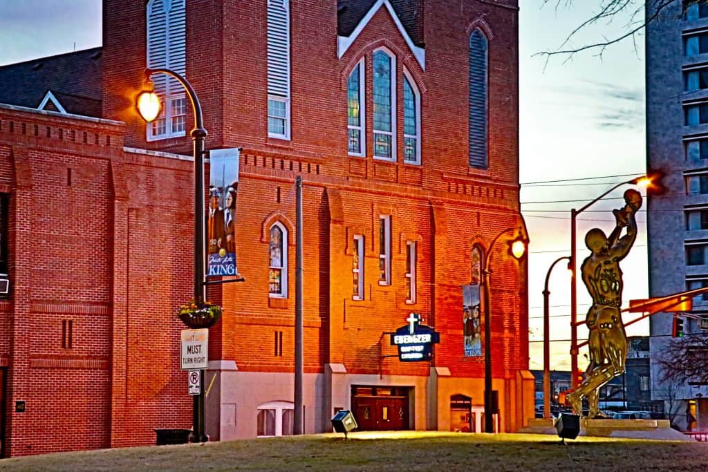 Visit Ebenezer Baptist Church in Atlanta on MLK Day