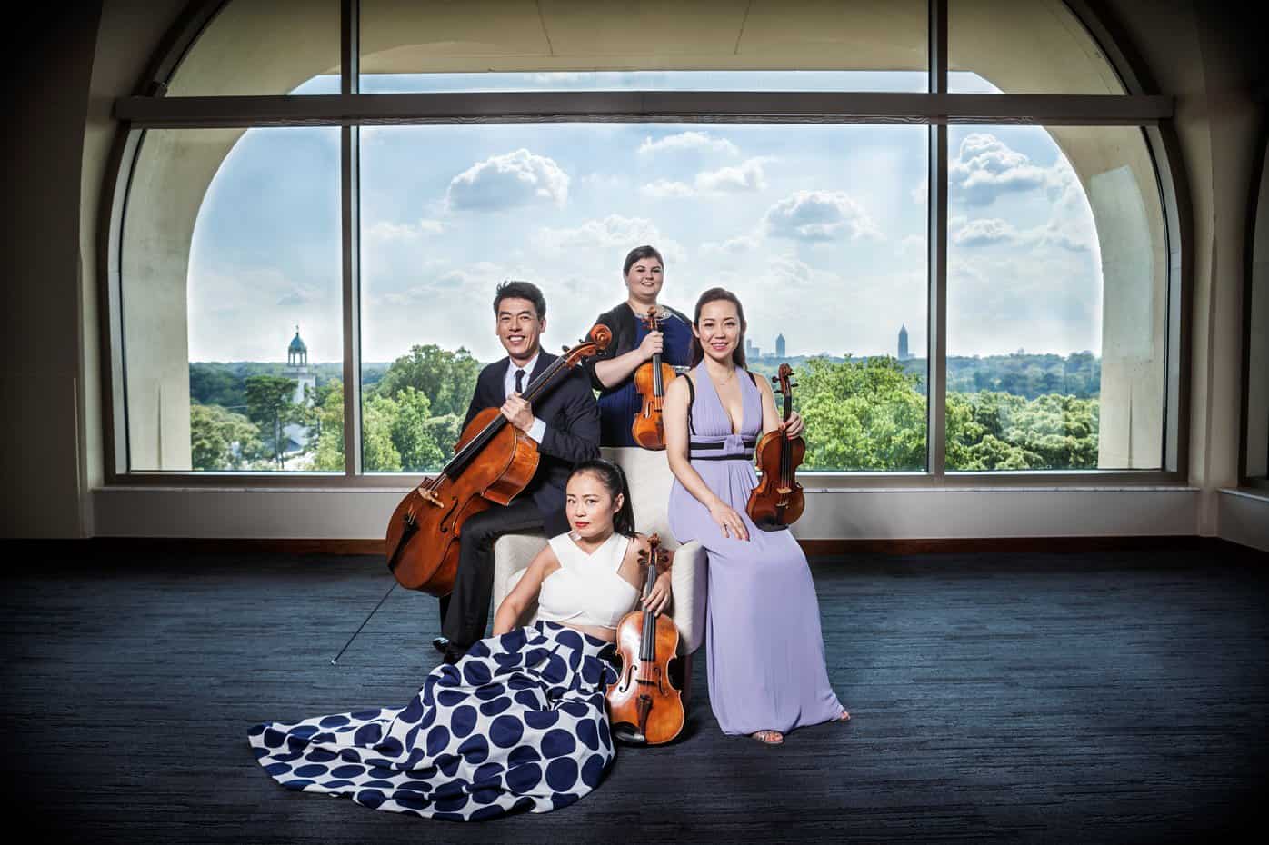 The Vega Quartet performs free chamber music concerts at Emory