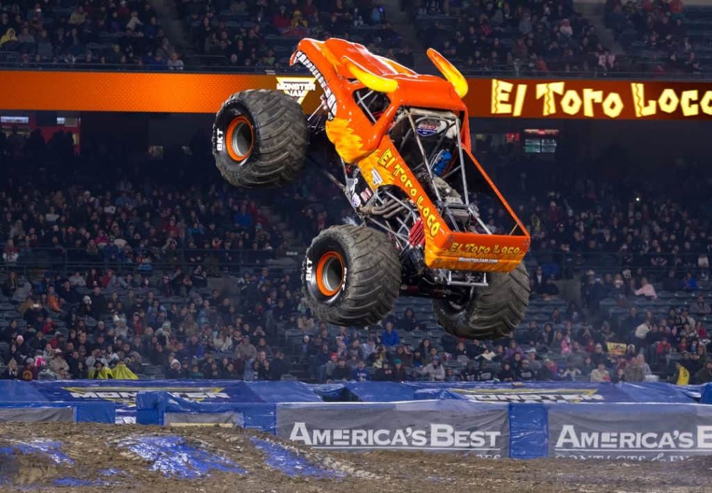 Monster Jam truck show 