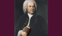 Bach with football