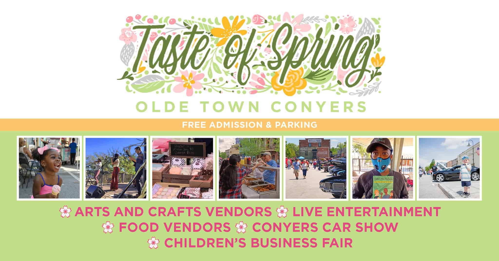 Taste of Spring Festival brings some fun to Olde Town Conyers Atlanta