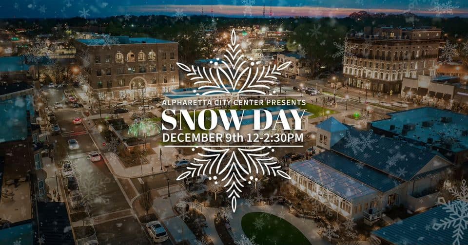 Alpharetta's 2nd Annual Snow Day is a familyfriendly winter festival