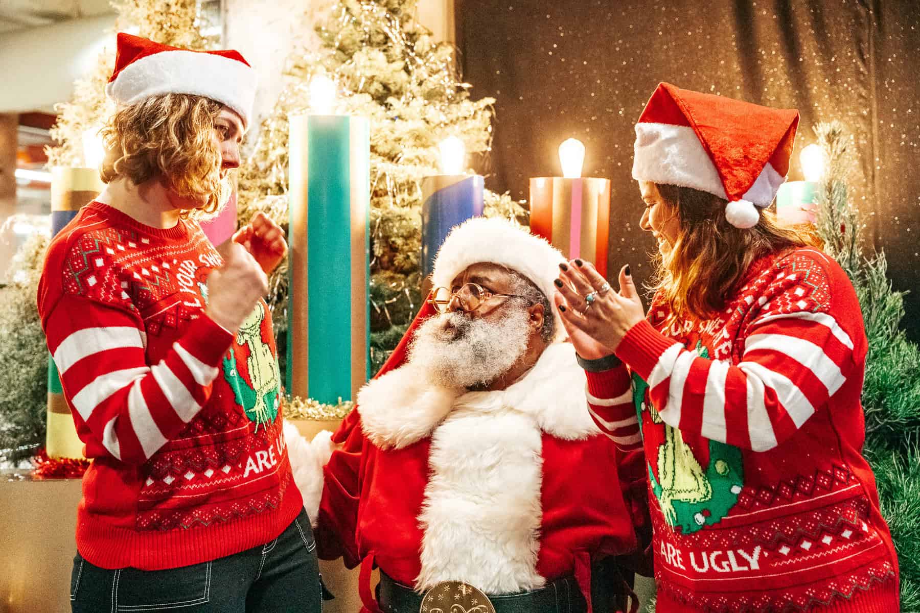 Ponce City Market: Free DIY pics with Santa + giftwrapping, ice skating ...